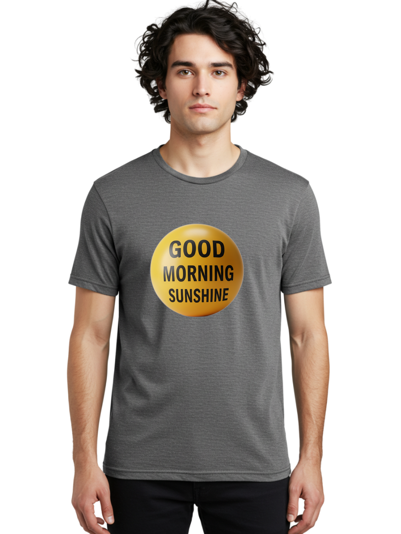 Good-Morning-Sunshine-3 Men'S Graphic Tee, 100% Cotton, Comfortable Casual Summer Wear, Machine Washable, Vintage Camera, Old Camera, Antique Camera, Black Camera, Classic Photography, Photography Equipment, Nostalgic Device, Film Camera, Bam579