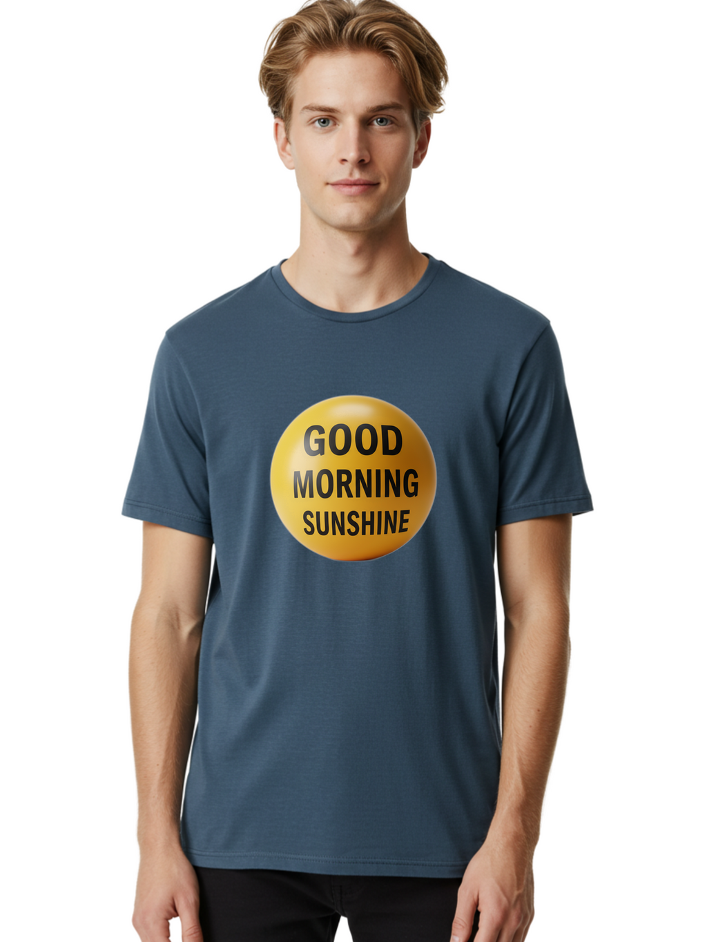 Good-Morning-Sunshine-3 Men'S Graphic Tee, 100% Cotton, Comfortable Casual Summer Wear, Machine Washable, Vintage Camera, Old Camera, Antique Camera, Black Camera, Classic Photography, Photography Equipment, Nostalgic Device, Film Camera, Bam579