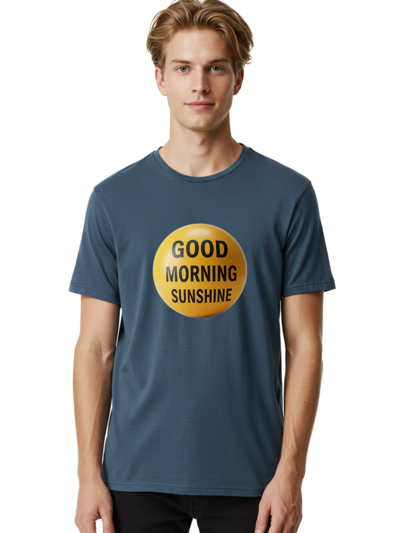 Good-Morning-Sunshine-3 Men'S Graphic Tee, 100% Cotton, Comfortable Casual Summer Wear, Machine Washable, Vintage Camera, Old Camera, Antique Camera, Black Camera, Classic Photography, Photography Equipment, Nostalgic Device, Film Camera, Bam579