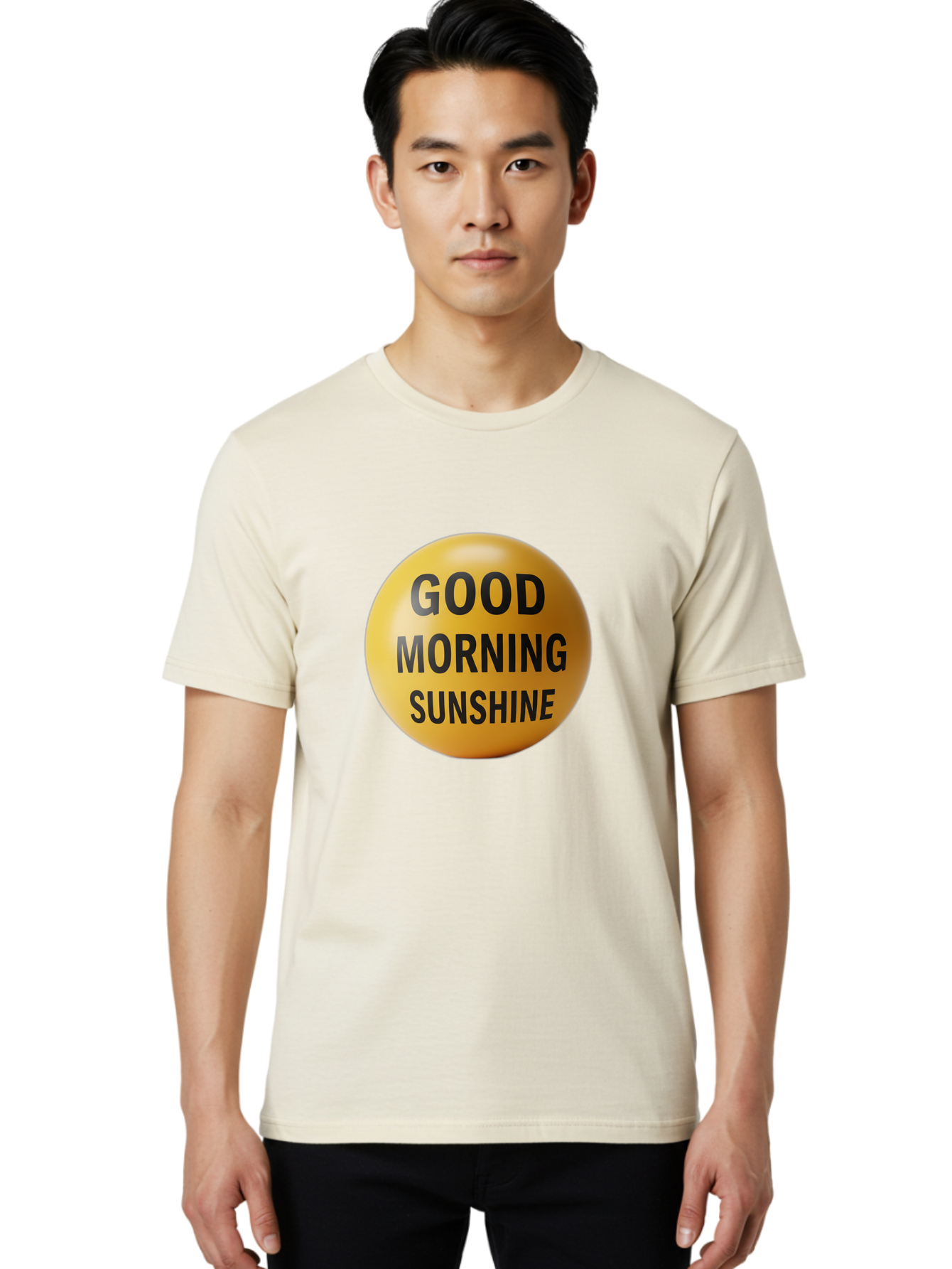 Good-Morning-Sunshine-3 Men'S Graphic Tee, 100% Cotton, Comfortable Casual Summer Wear, Machine Washable, Vintage Camera, Old Camera, Antique Camera, Black Camera, Classic Photography, Photography Equipment, Nostalgic Device, Film Camera, Bam579