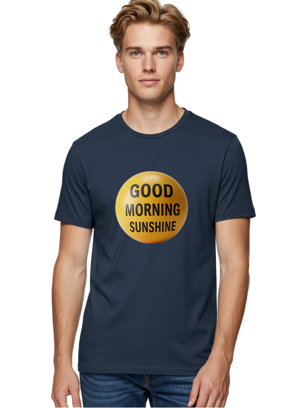 Good-Morning-Sunshine-3 Men'S Graphic Tee, 100% Cotton, Comfortable Casual Summer Wear, Machine Washable, Vintage Camera, Old Camera, Antique Camera, Black Camera, Classic Photography, Photography Equipment, Nostalgic Device, Film Camera, Bam579