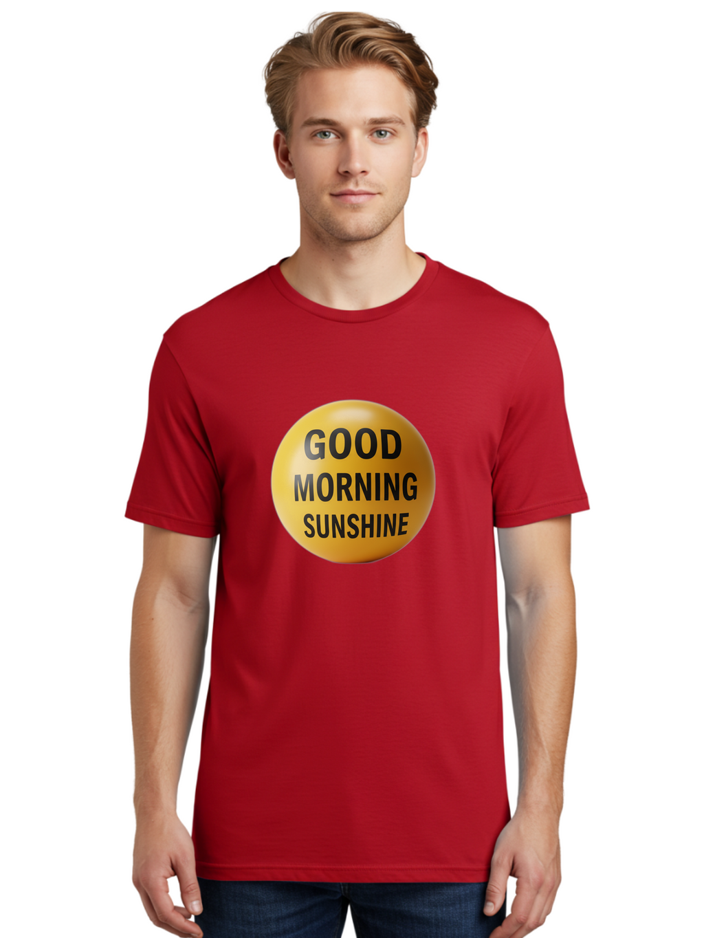 Good-Morning-Sunshine-3 Men'S Graphic Tee, 100% Cotton, Comfortable Casual Summer Wear, Machine Washable, Vintage Camera, Old Camera, Antique Camera, Black Camera, Classic Photography, Photography Equipment, Nostalgic Device, Film Camera, Bam579