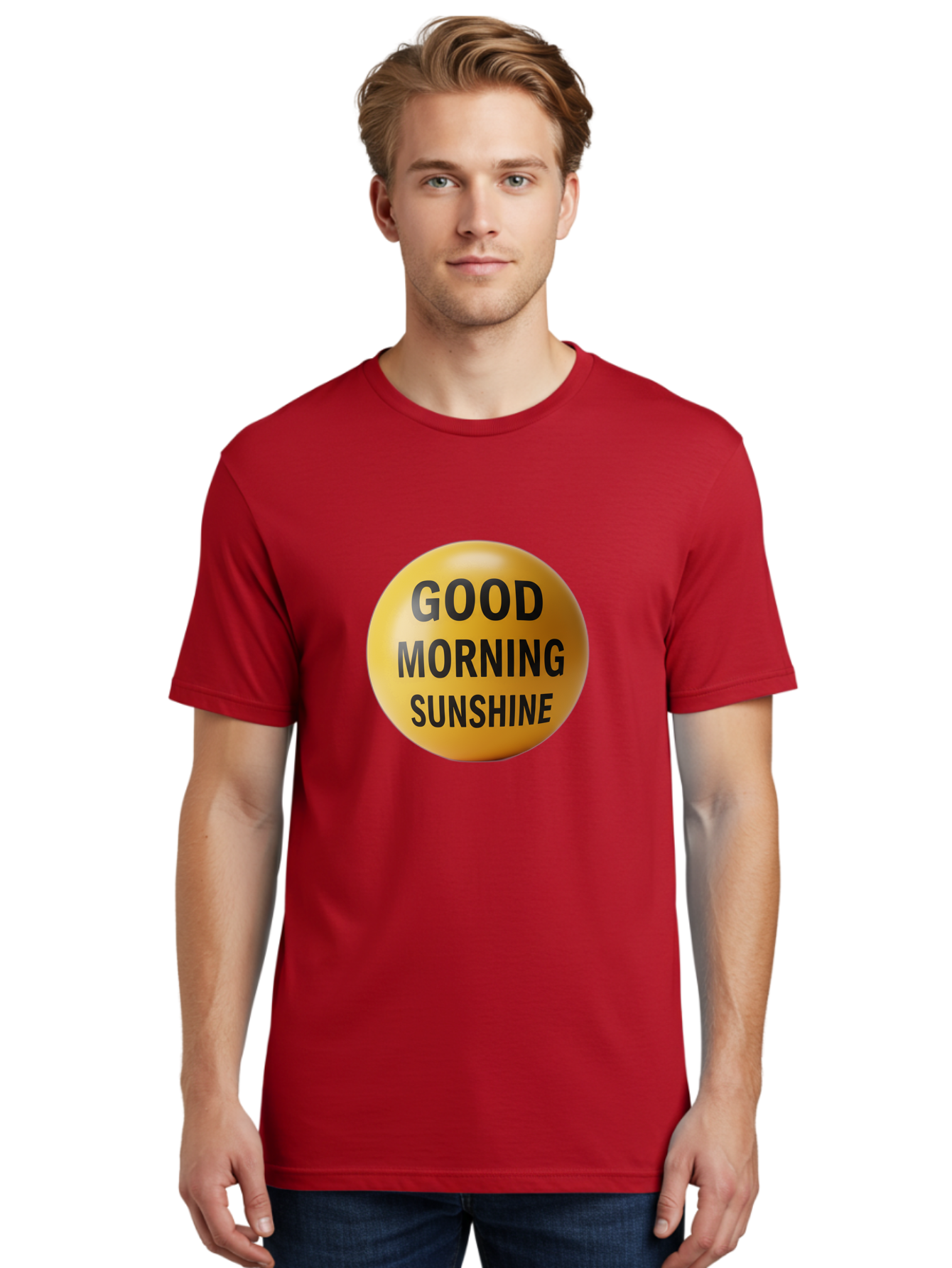 Good-Morning-Sunshine-3 Men'S Graphic Tee, 100% Cotton, Comfortable Casual Summer Wear, Machine Washable, Vintage Camera, Old Camera, Antique Camera, Black Camera, Classic Photography, Photography Equipment, Nostalgic Device, Film Camera, Bam579