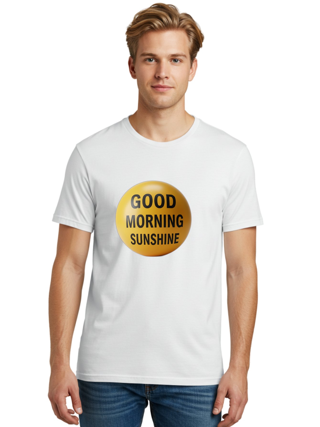 Good-Morning-Sunshine-3 Men'S Graphic Tee, 100% Cotton, Comfortable Casual Summer Wear, Machine Washable, Vintage Camera, Old Camera, Antique Camera, Black Camera, Classic Photography, Photography Equipment, Nostalgic Device, Film Camera, Bam579