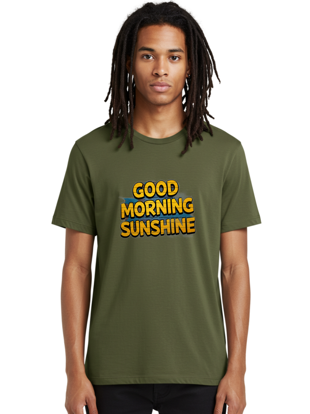 Good-Morning-Sunshine-4 Men'S Graphic Tee, 100% Cotton, Comfortable Casual Summer Wear, Machine Washable, Vintage Camera, Old Camera, Antique Camera, Black Camera, Classic Photography, Photography Equipment, Nostalgic Device, Film Camera, Bam580