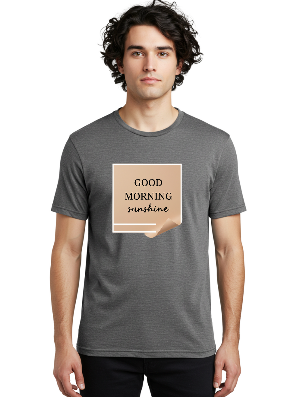 Good-Morning-Sunshine-5 Men'S Graphic Tee, 100% Cotton, Comfortable Casual Summer Wear, Machine Washable, Vintage Camera, Old Camera, Antique Camera, Black Camera, Classic Photography, Photography Equipment, Nostalgic Device, Film Camera, Bam581