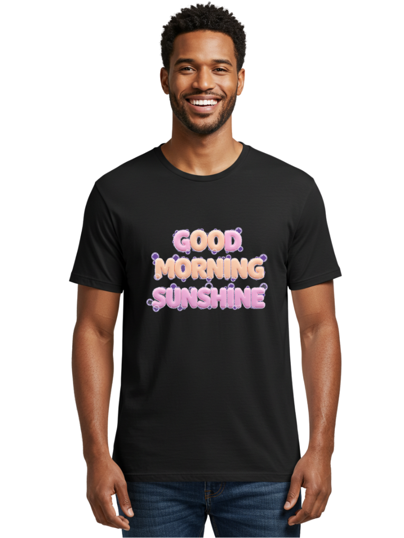 Good-Morning-Sunshine-6 Men'S Graphic Tee, 100% Cotton, Comfortable Casual Summer Wear, Machine Washable, Vintage Camera, Old Camera, Antique Camera, Black Camera, Classic Photography, Photography Equipment, Nostalgic Device, Film Camera, Bam582