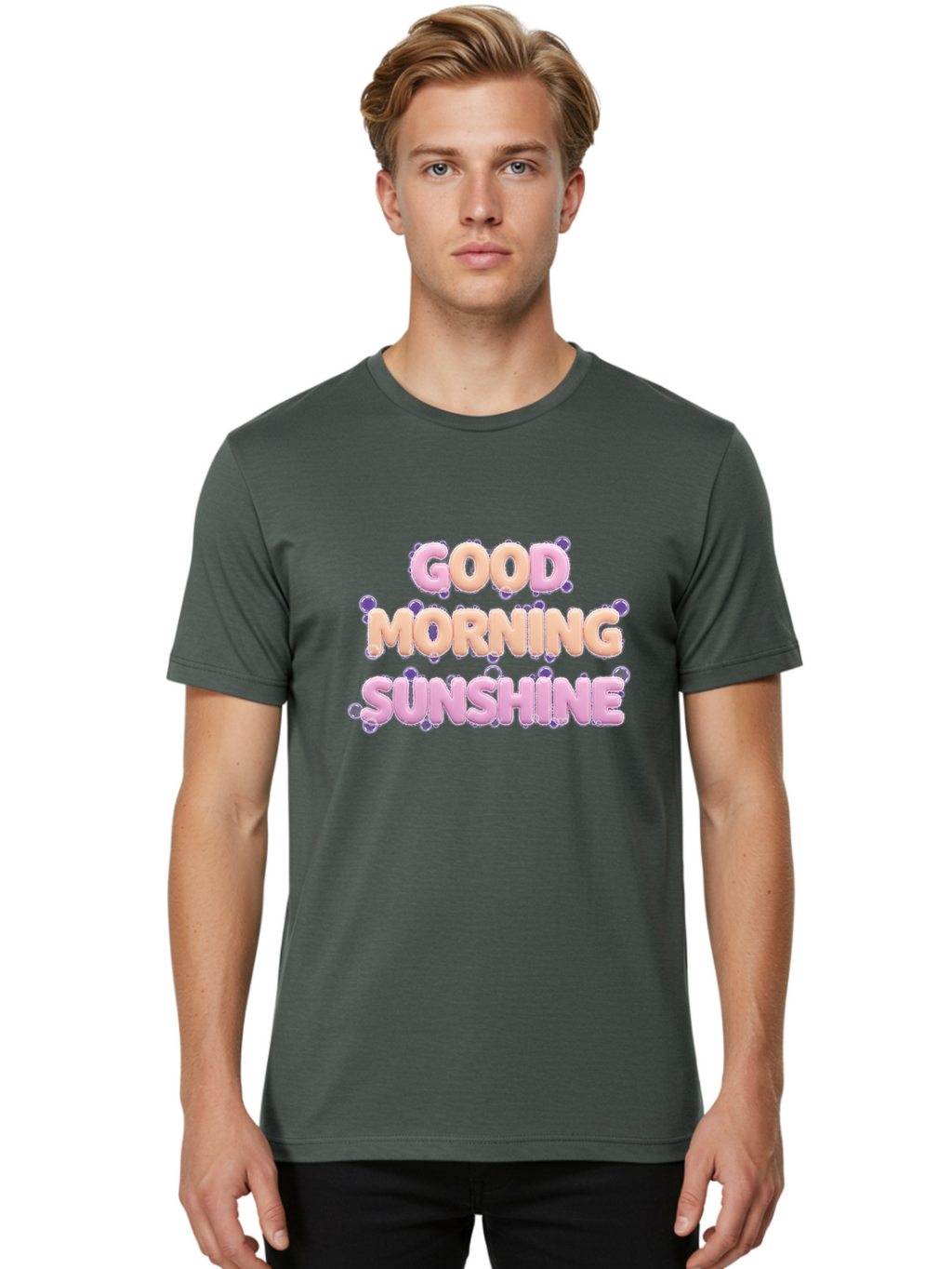Good-Morning-Sunshine-6 Men'S Graphic Tee, 100% Cotton, Comfortable Casual Summer Wear, Machine Washable, Vintage Camera, Old Camera, Antique Camera, Black Camera, Classic Photography, Photography Equipment, Nostalgic Device, Film Camera, Bam582