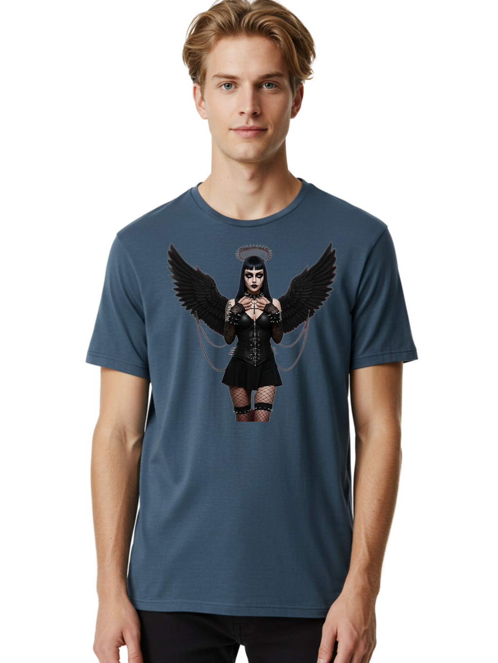 Gothic-Angel Men'S Graphic Tee, 100% Cotton, Comfortable Casual Summer Wear, Machine Washable, Vintage Camera, Old Camera, Antique Camera, Black Camera, Classic Photography, Photography Equipment, Nostalgic Device, Film Camera, Camera Art Bam584