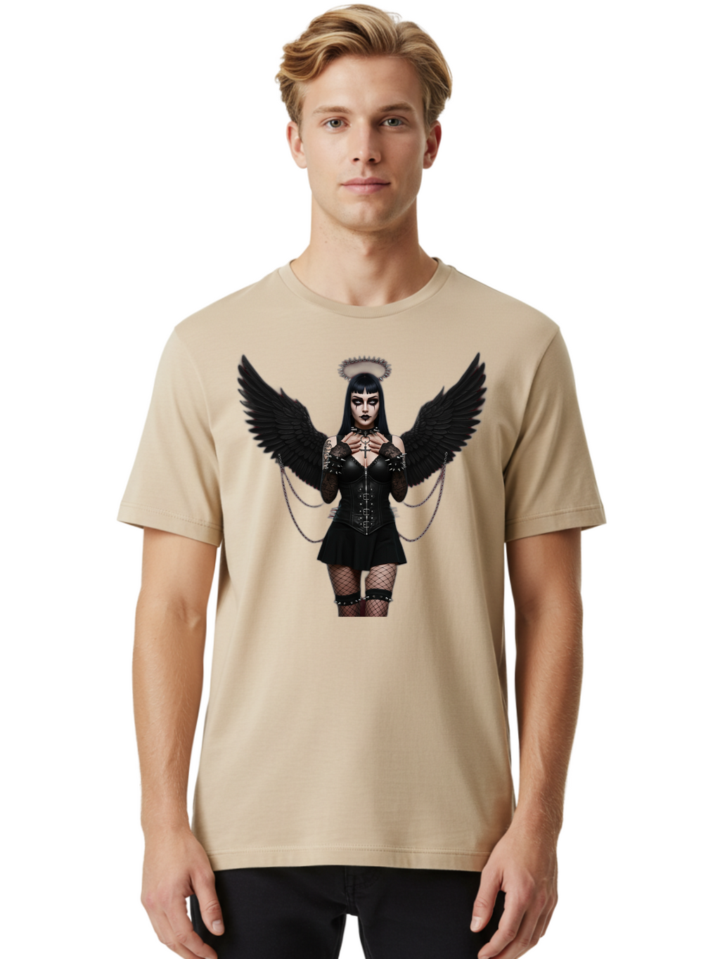 Gothic-Angel Men'S Graphic Tee, 100% Cotton, Comfortable Casual Summer Wear, Machine Washable, Vintage Camera, Old Camera, Antique Camera, Black Camera, Classic Photography, Photography Equipment, Nostalgic Device, Film Camera, Camera Art Bam584