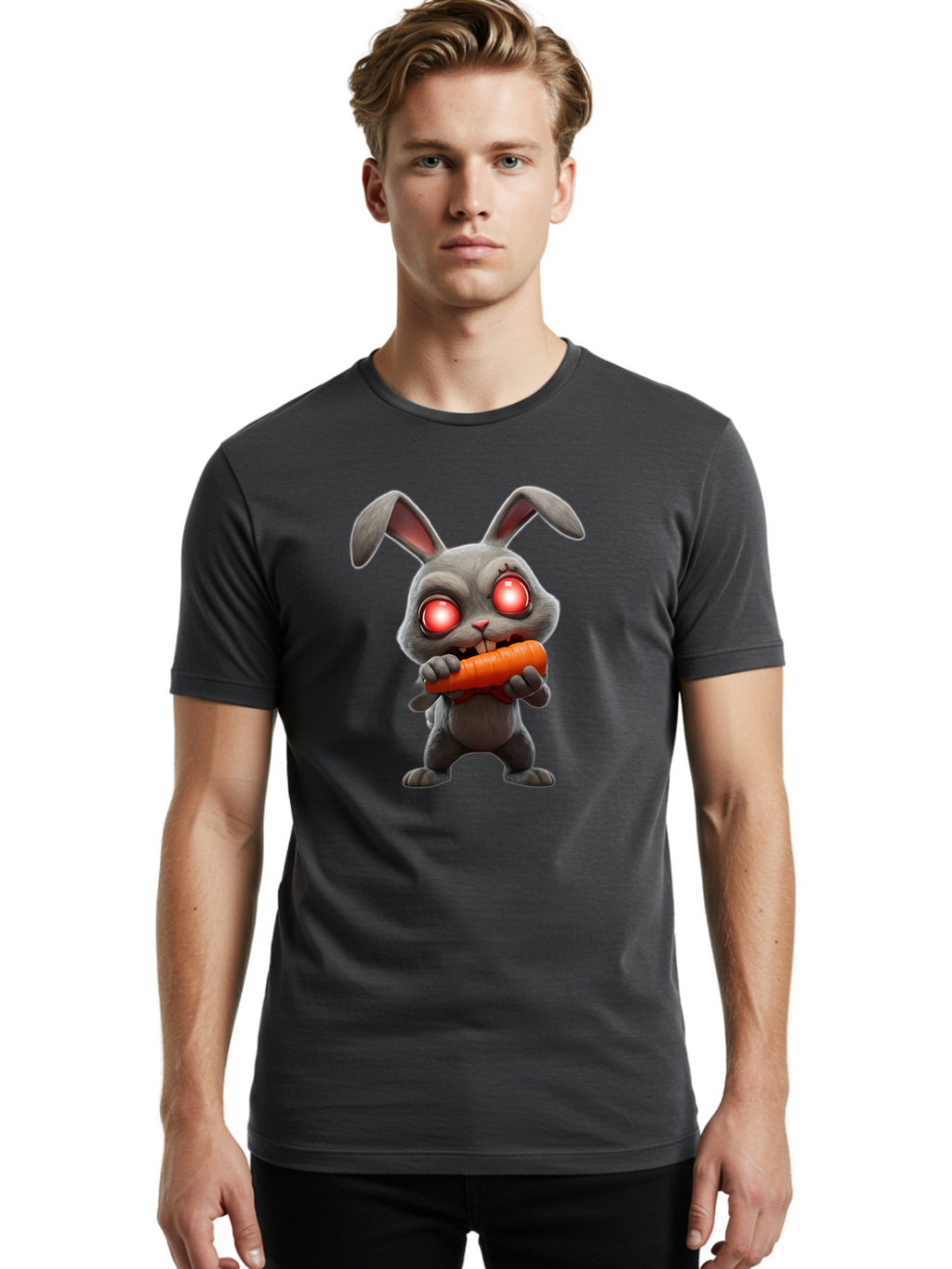 Gray-Rabbit Men'S Graphic Tee, 100% Cotton, Comfortable Casual Summer Wear, Machine Washable, Vintage Camera, Old Camera, Antique Camera, Black Camera, Classic Photography, Photography Equipment, Nostalgic Device, Film Camera, Camera Art Bam588