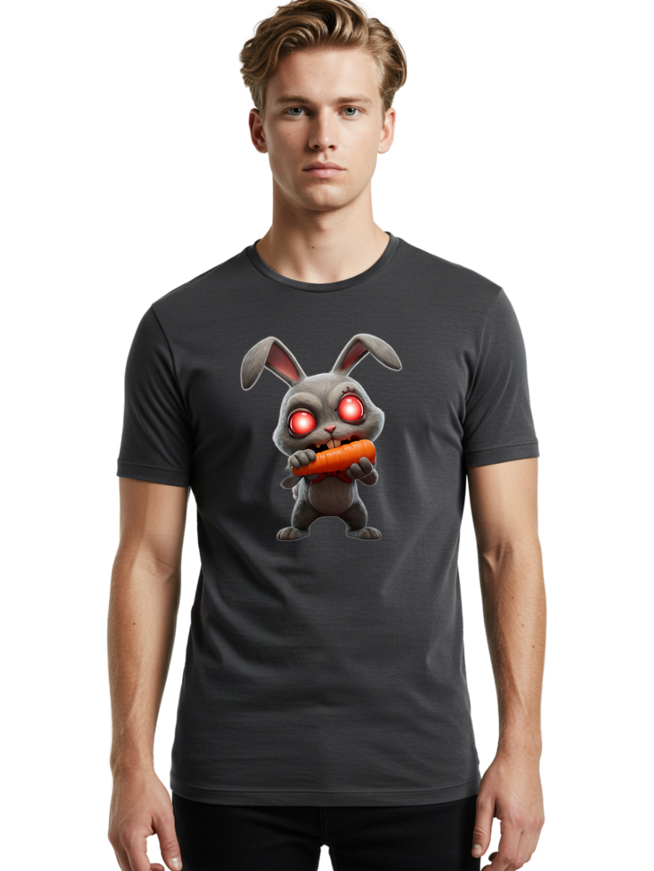 Gray-Rabbit Men'S Graphic Tee, 100% Cotton, Comfortable Casual Summer Wear, Machine Washable, Vintage Camera, Old Camera, Antique Camera, Black Camera, Classic Photography, Photography Equipment, Nostalgic Device, Film Camera, Camera Art Bam588