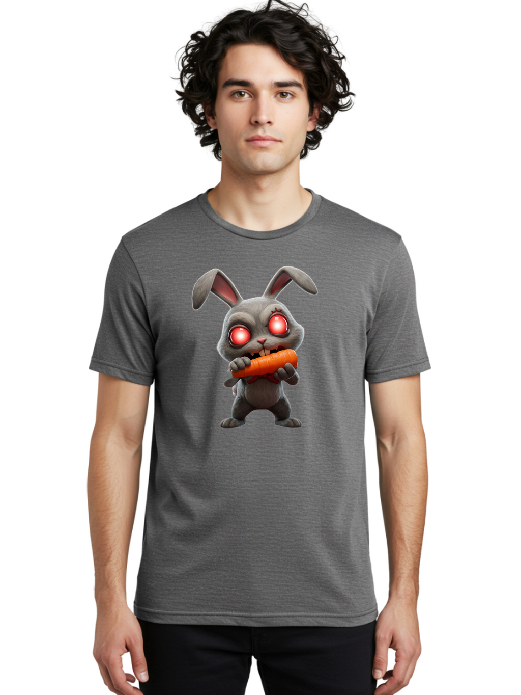 Gray-Rabbit Men'S Graphic Tee, 100% Cotton, Comfortable Casual Summer Wear, Machine Washable, Vintage Camera, Old Camera, Antique Camera, Black Camera, Classic Photography, Photography Equipment, Nostalgic Device, Film Camera, Camera Art Bam588