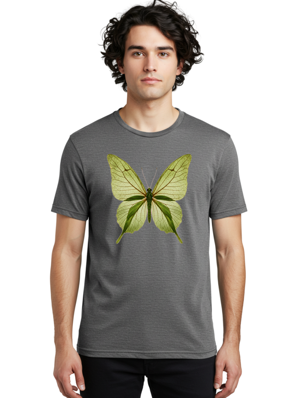 Greta-Oto-Butterfly Men'S Graphic Tee, 100% Cotton, Comfortable Casual Summer Wear, Machine Washable, Vintage Camera, Old Camera, Antique Camera, Black Camera, Classic Photography, Photography Equipment, Nostalgic Device, Film Camera, Bam589