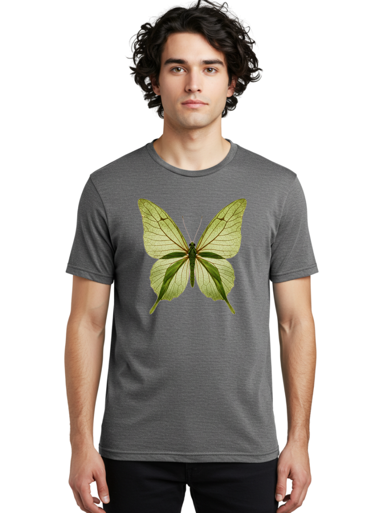 Greta-Oto-Butterfly Men'S Graphic Tee, 100% Cotton, Comfortable Casual Summer Wear, Machine Washable, Vintage Camera, Old Camera, Antique Camera, Black Camera, Classic Photography, Photography Equipment, Nostalgic Device, Film Camera, Bam589