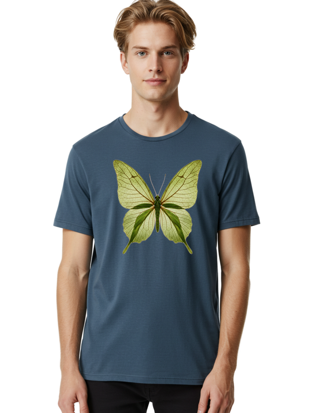 Greta-Oto-Butterfly Men'S Graphic Tee, 100% Cotton, Comfortable Casual Summer Wear, Machine Washable, Vintage Camera, Old Camera, Antique Camera, Black Camera, Classic Photography, Photography Equipment, Nostalgic Device, Film Camera, Bam589