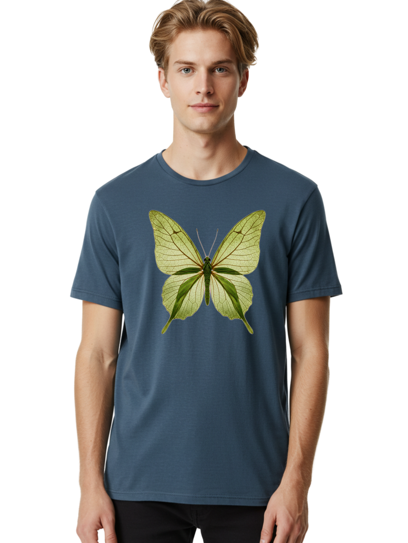 Greta-Oto-Butterfly Men'S Graphic Tee, 100% Cotton, Comfortable Casual Summer Wear, Machine Washable, Vintage Camera, Old Camera, Antique Camera, Black Camera, Classic Photography, Photography Equipment, Nostalgic Device, Film Camera, Bam589