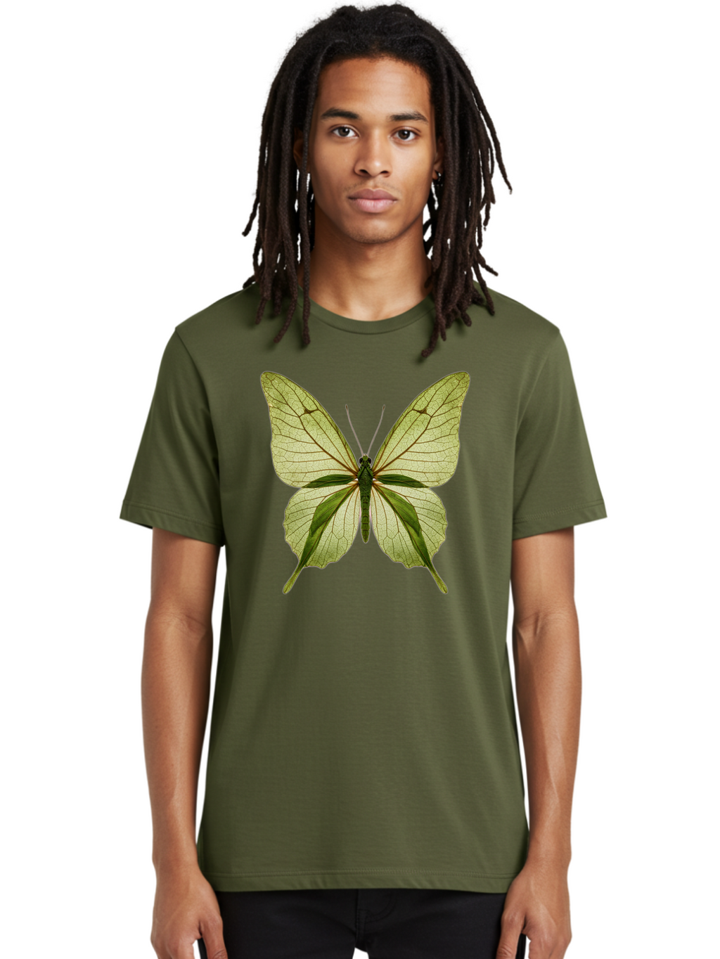 Greta-Oto-Butterfly Men'S Graphic Tee, 100% Cotton, Comfortable Casual Summer Wear, Machine Washable, Vintage Camera, Old Camera, Antique Camera, Black Camera, Classic Photography, Photography Equipment, Nostalgic Device, Film Camera, Bam589
