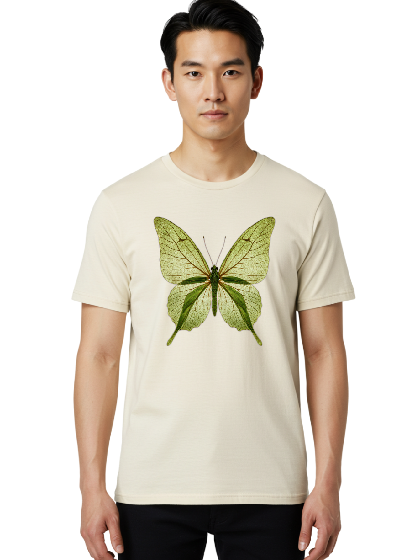 Greta-Oto-Butterfly Men'S Graphic Tee, 100% Cotton, Comfortable Casual Summer Wear, Machine Washable, Vintage Camera, Old Camera, Antique Camera, Black Camera, Classic Photography, Photography Equipment, Nostalgic Device, Film Camera, Bam589