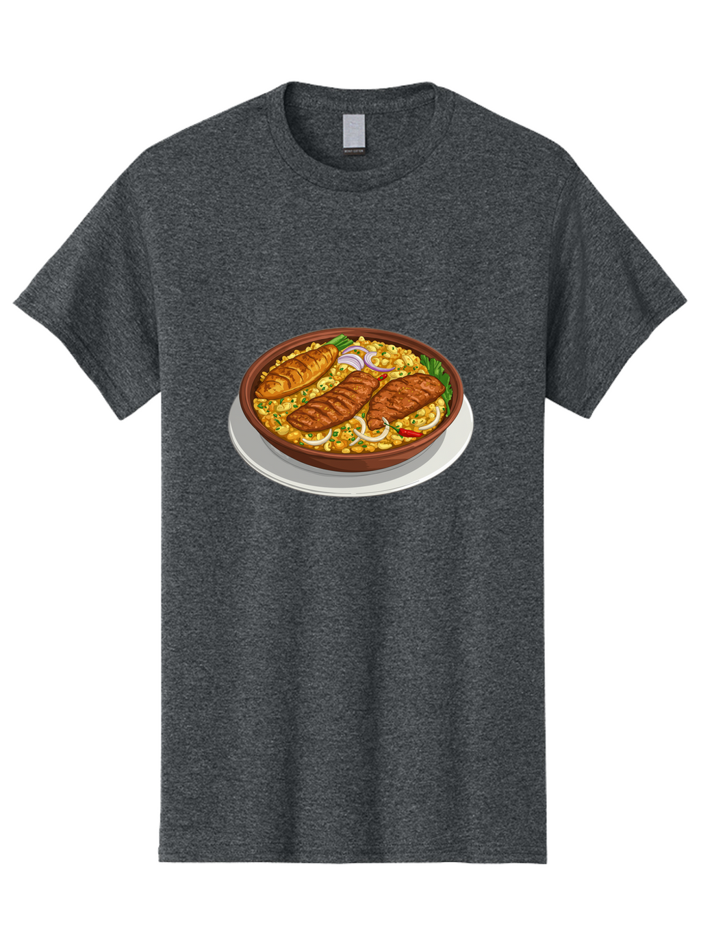 Grilled-Meat-Dish Men'S Graphic Tee, 100% Cotton, Comfortable Casual Summer Wear, Machine Washable, Vintage Camera, Old Camera, Antique Camera, Black Camera, Classic Photography, Photography Equipment, Nostalgic Device, Film Camera, Camera Art Bam590