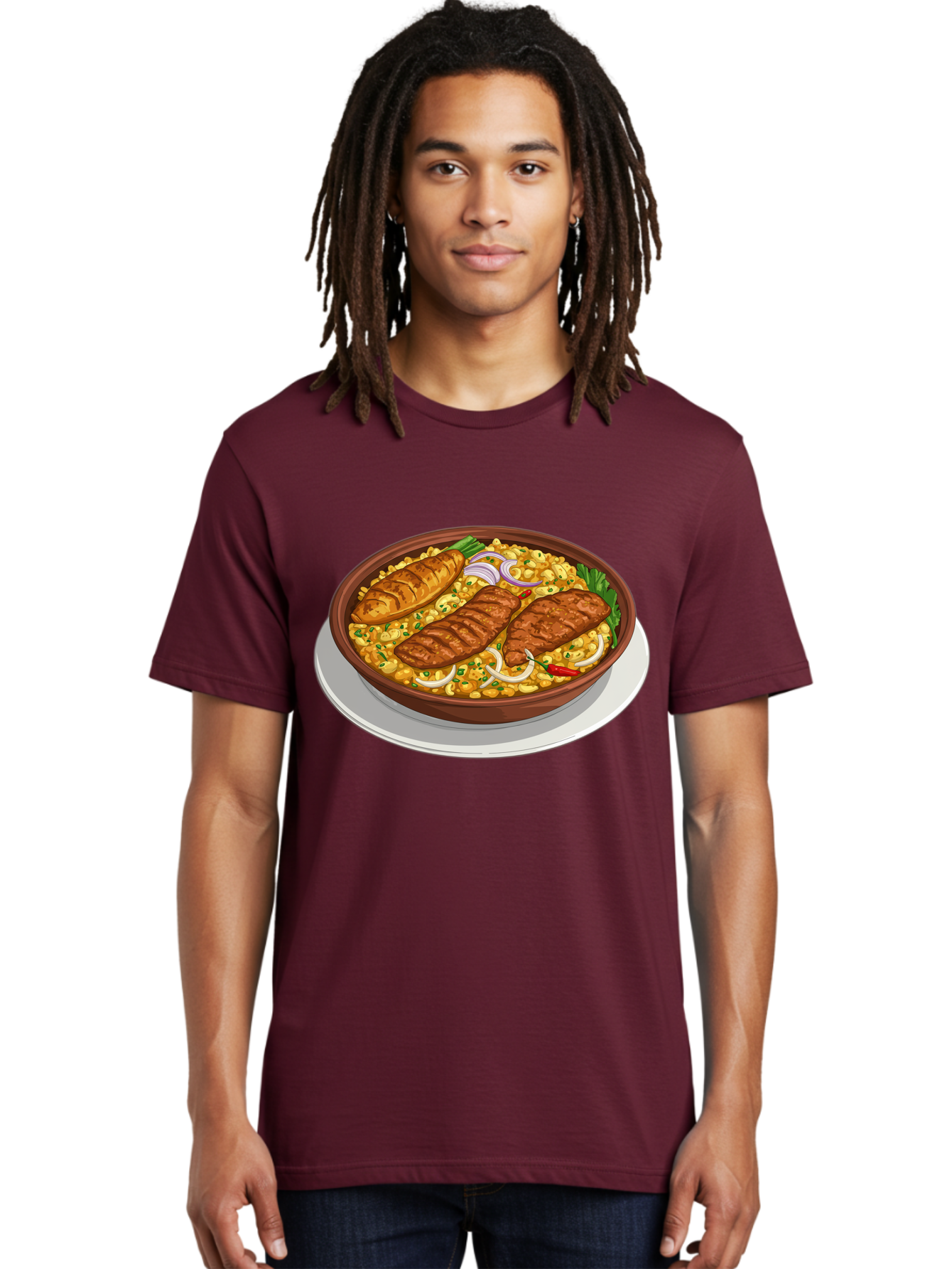 Grilled-Meat-Dish Men'S Graphic Tee, 100% Cotton, Comfortable Casual Summer Wear, Machine Washable, Vintage Camera, Old Camera, Antique Camera, Black Camera, Classic Photography, Photography Equipment, Nostalgic Device, Film Camera, Camera Art Bam590