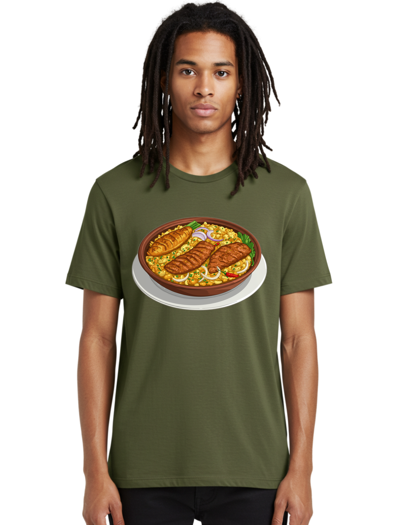 Grilled-Meat-Dish Men'S Graphic Tee, 100% Cotton, Comfortable Casual Summer Wear, Machine Washable, Vintage Camera, Old Camera, Antique Camera, Black Camera, Classic Photography, Photography Equipment, Nostalgic Device, Film Camera, Camera Art Bam590