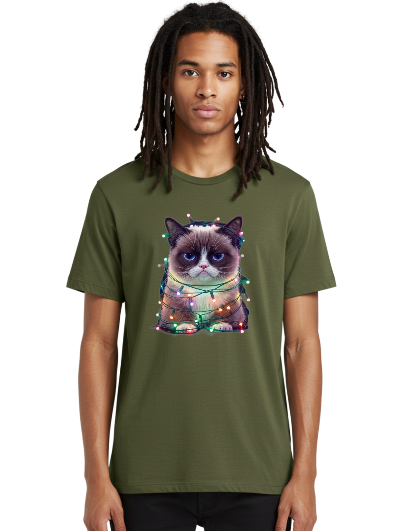 Grumpy-Cat-1 Men'S Graphic Tee, 100% Cotton, Comfortable Casual Summer Wear, Machine Washable, Vintage Camera, Old Camera, Antique Camera, Black Camera, Classic Photography, Photography Equipment, Nostalgic Device, Film Camera, Camera Art Bam593