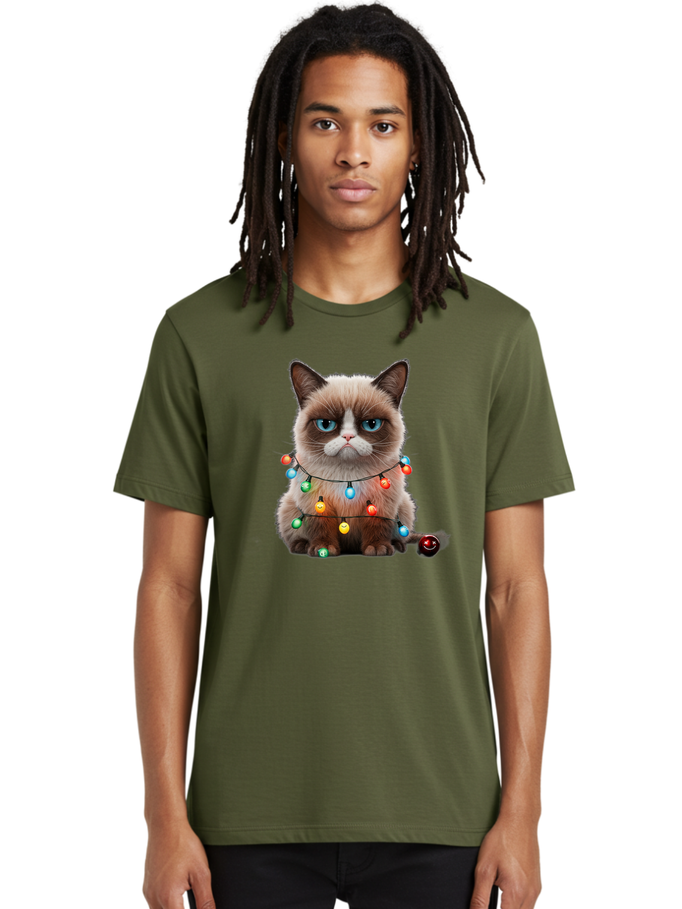Grumpy-Cat-2 Men'S Graphic Tee, 100% Cotton, Comfortable Casual Summer Wear, Machine Washable, Vintage Camera, Old Camera, Antique Camera, Black Camera, Classic Photography, Photography Equipment, Nostalgic Device, Film Camera, Camera Art Bam594