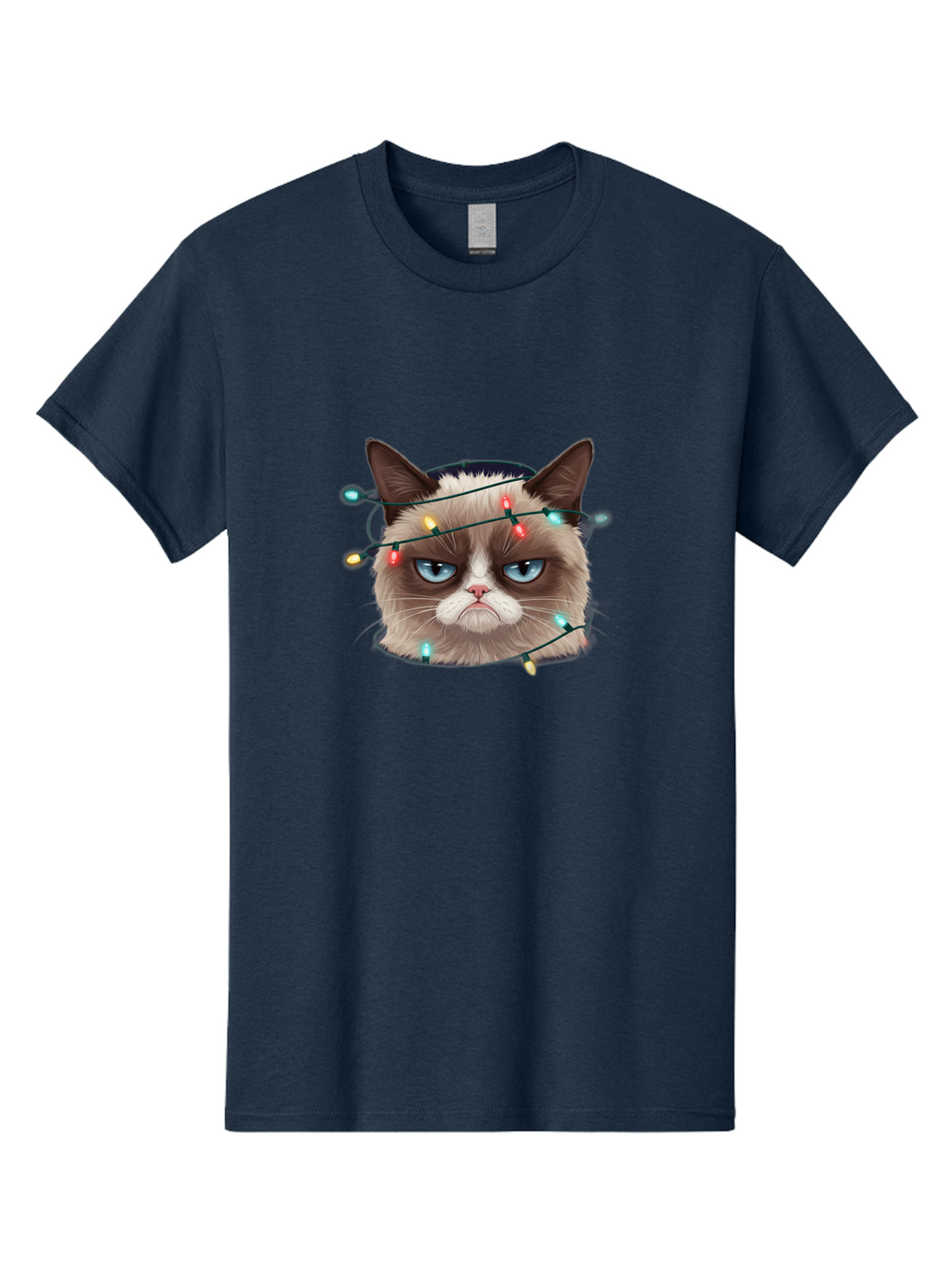 Grumpy-Cat-3 Men'S Graphic Tee, 100% Cotton, Comfortable Casual Summer Wear, Machine Washable, Vintage Camera, Old Camera, Antique Camera, Black Camera, Classic Photography, Photography Equipment, Nostalgic Device, Film Camera, Camera Art Bam595