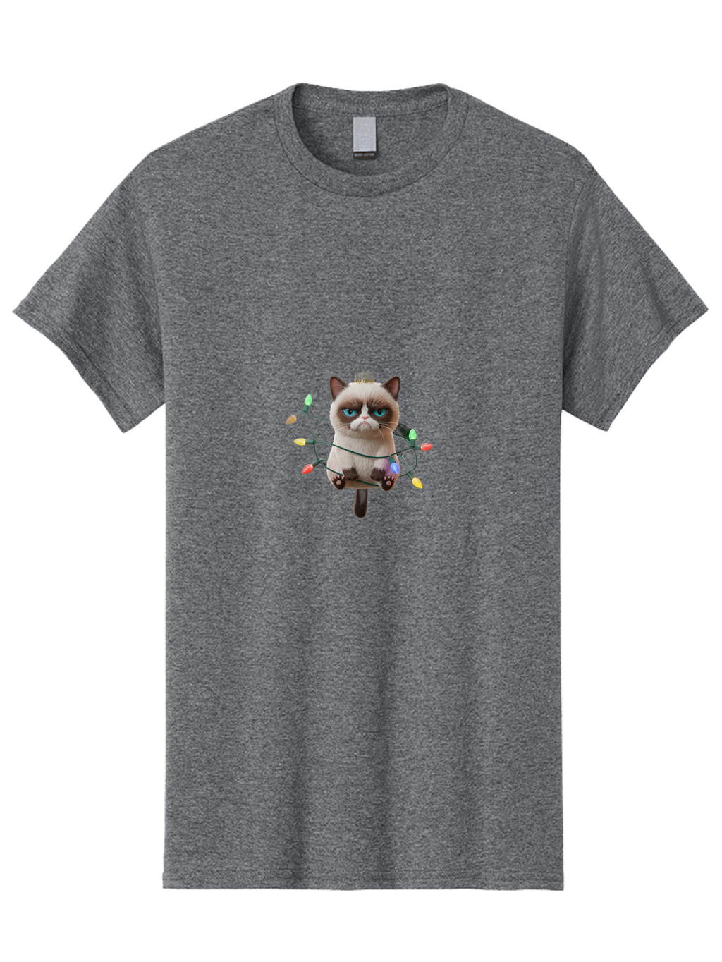 Grumpy-Cat-4 Men'S Graphic Tee, 100% Cotton, Comfortable Casual Summer Wear, Machine Washable, Vintage Camera, Old Camera, Antique Camera, Black Camera, Classic Photography, Photography Equipment, Nostalgic Device, Film Camera, Camera Art Bam596