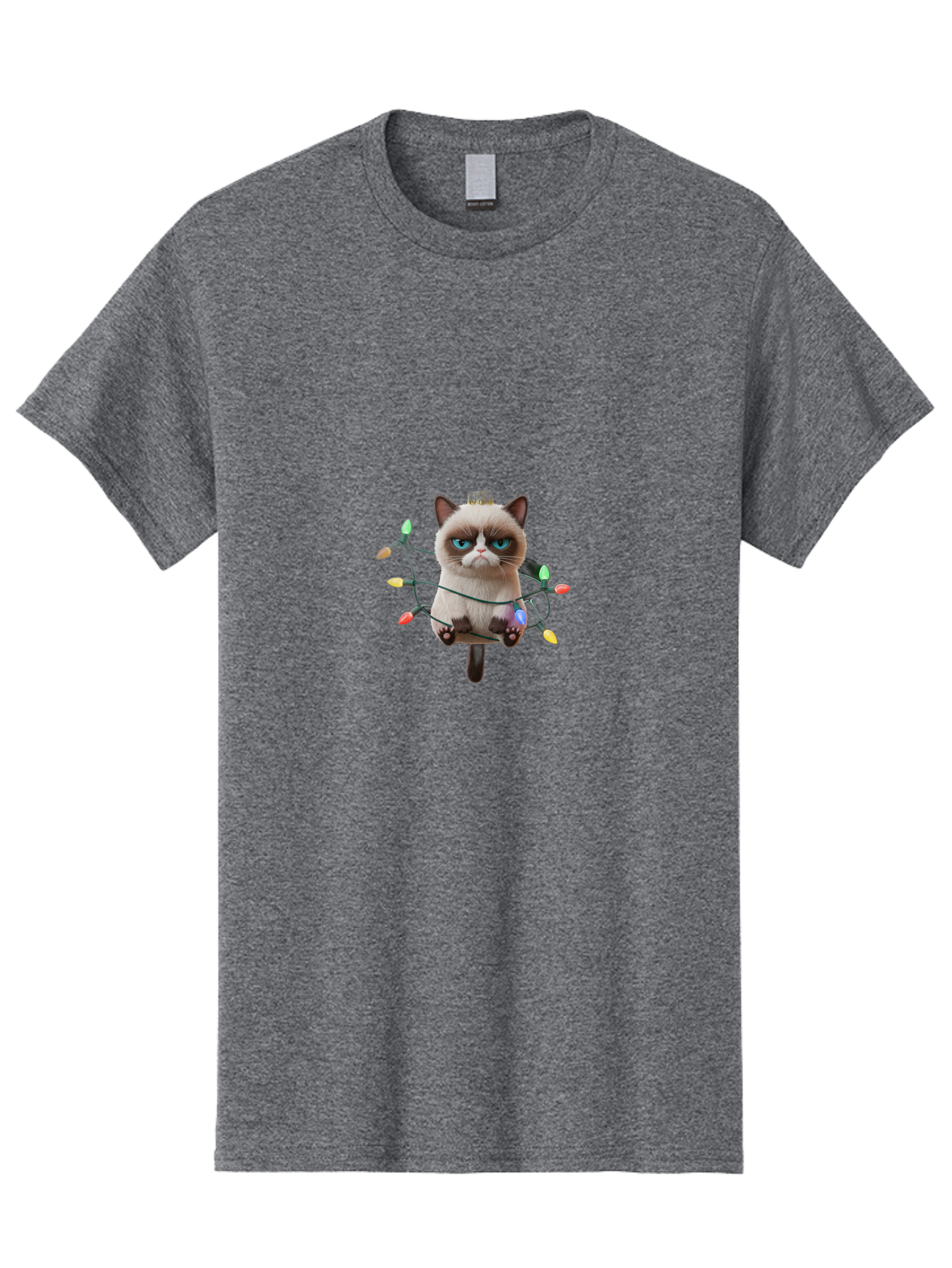 Grumpy-Cat-4 Men'S Graphic Tee, 100% Cotton, Comfortable Casual Summer Wear, Machine Washable, Vintage Camera, Old Camera, Antique Camera, Black Camera, Classic Photography, Photography Equipment, Nostalgic Device, Film Camera, Camera Art Bam596