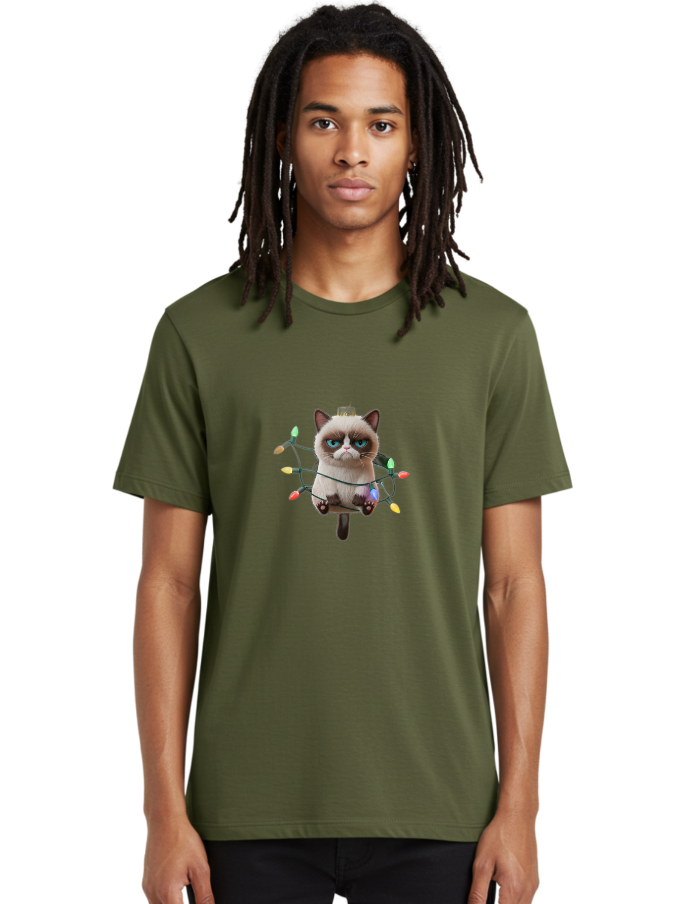 Grumpy-Cat-4 Men'S Graphic Tee, 100% Cotton, Comfortable Casual Summer Wear, Machine Washable, Vintage Camera, Old Camera, Antique Camera, Black Camera, Classic Photography, Photography Equipment, Nostalgic Device, Film Camera, Camera Art Bam596