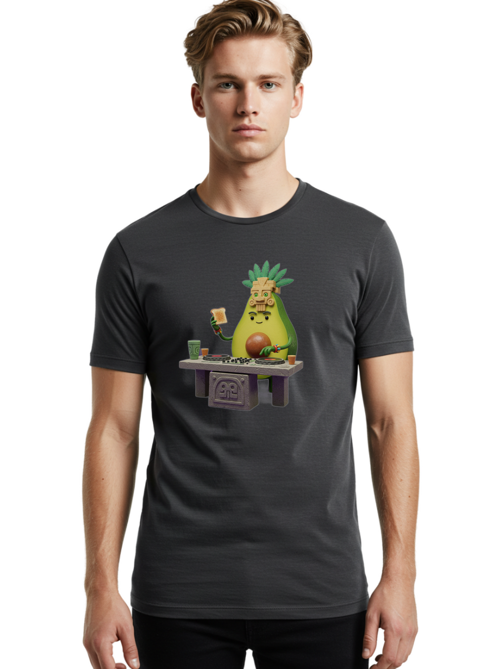 Guac-Dj Men'S Graphic Tee, 100% Cotton, Comfortable Casual Summer Wear, Machine Washable, Vintage Camera, Old Camera, Antique Camera, Black Camera, Classic Photography, Photography Equipment, Nostalgic Device, Film Camera, Camera Art Bam600