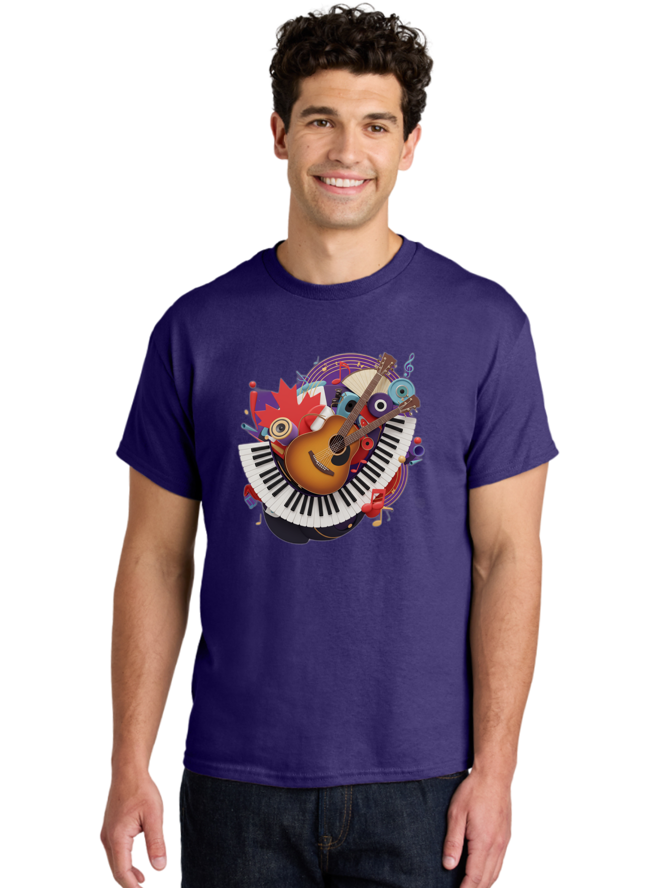 Guitar-And-Piano-Keys Men'S Graphic Tee, 100% Cotton, Comfortable Casual Summer Wear, Machine Washable, Vintage Camera, Old Camera, Antique Camera, Black Camera, Classic Photography, Photography Equipment, Nostalgic Device, Film Camera, Bam601