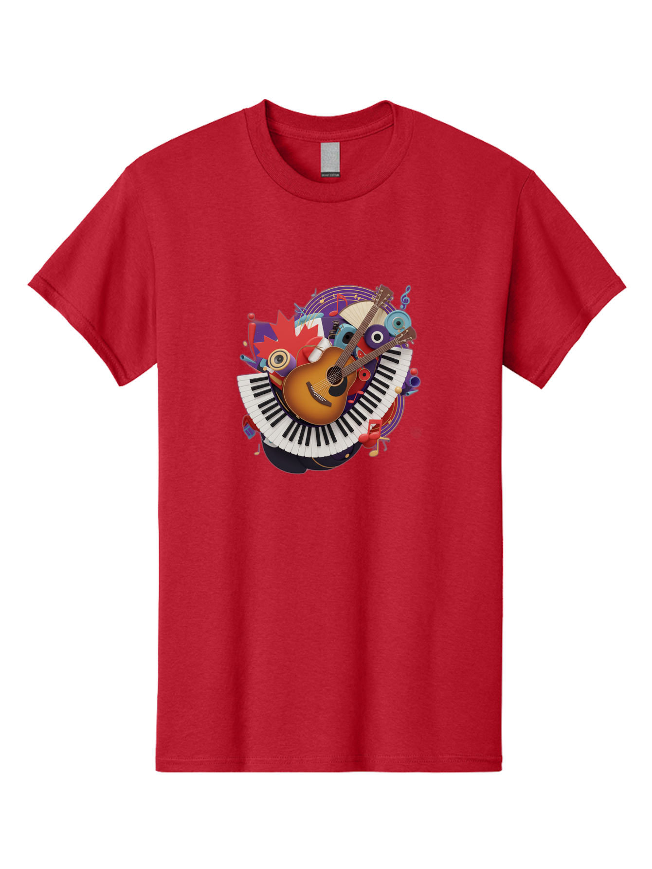 Guitar-And-Piano-Keys Men'S Graphic Tee, 100% Cotton, Comfortable Casual Summer Wear, Machine Washable, Vintage Camera, Old Camera, Antique Camera, Black Camera, Classic Photography, Photography Equipment, Nostalgic Device, Film Camera, Bam601