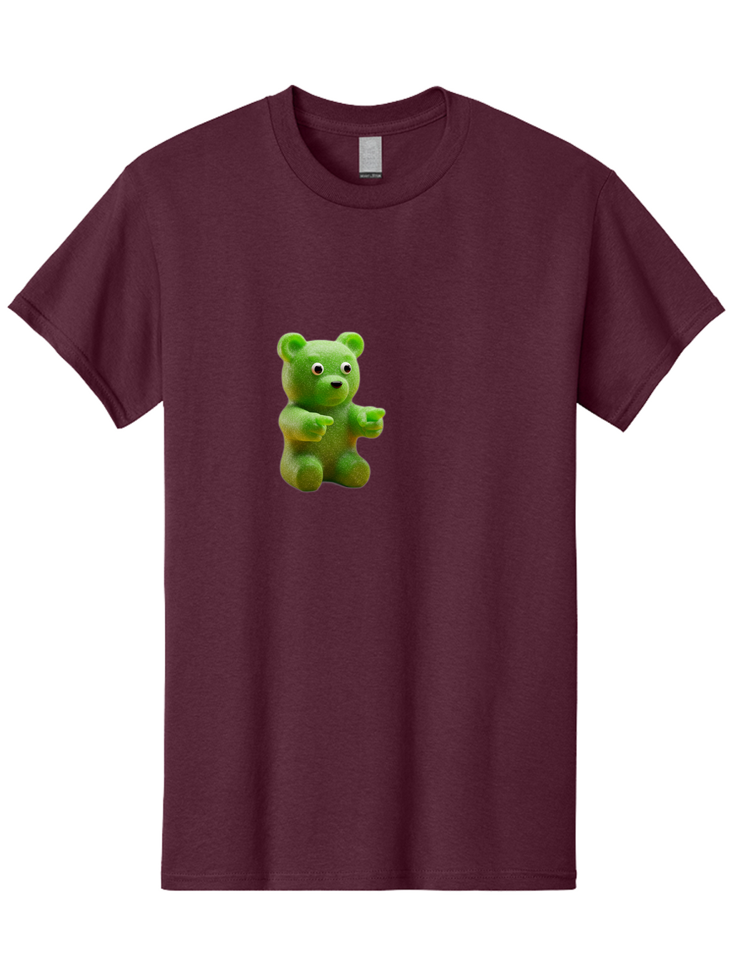 Gummy-Bear-2 Men'S Graphic Tee, 100% Cotton, Comfortable Casual Summer Wear, Machine Washable, Vintage Camera, Old Camera, Antique Camera, Black Camera, Classic Photography, Photography Equipment, Nostalgic Device, Film Camera, Camera Art Bam604