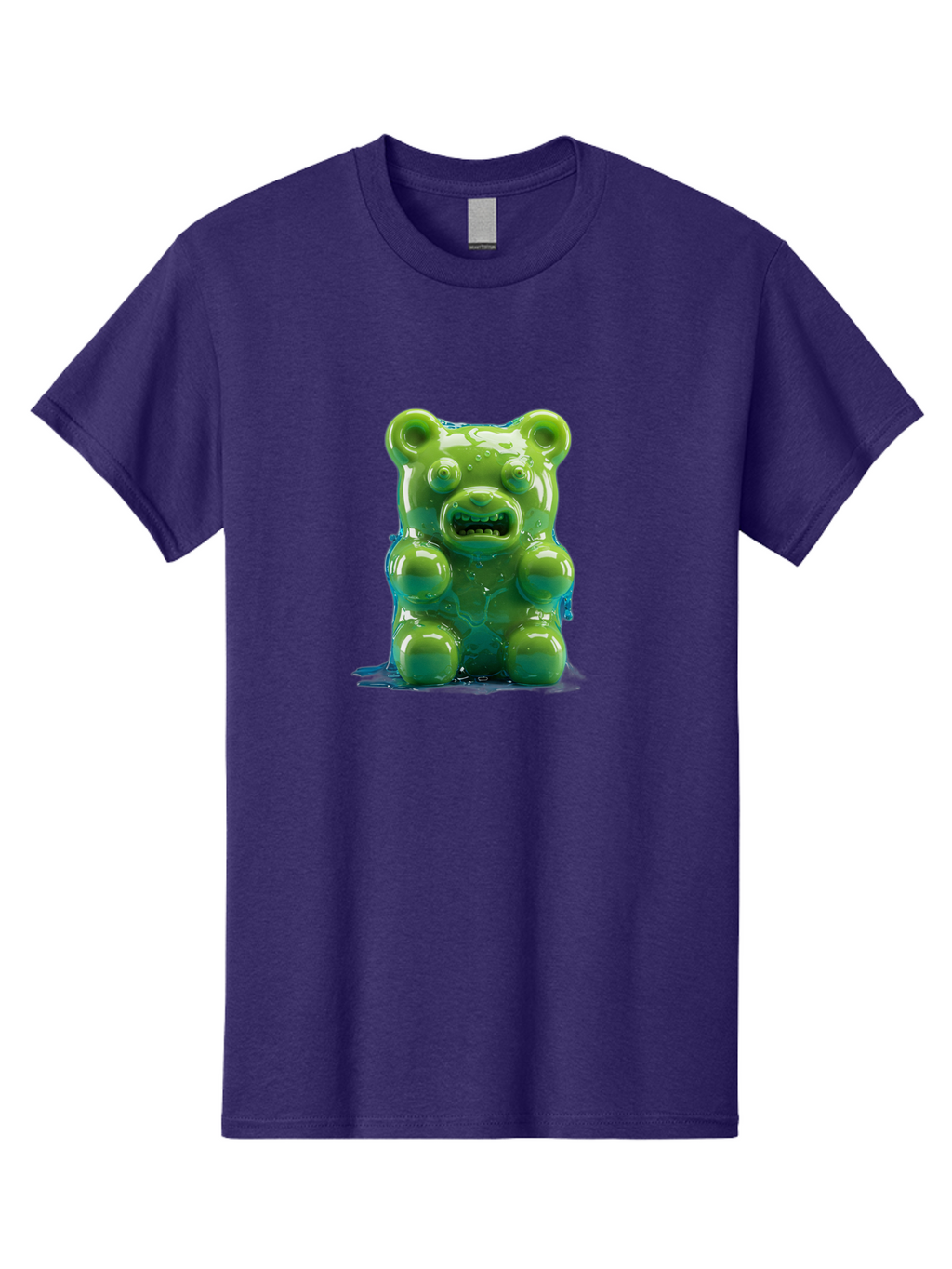 Gummy-Bear-3 Men'S Graphic Tee, 100% Cotton, Comfortable Casual Summer Wear, Machine Washable, Vintage Camera, Old Camera, Antique Camera, Black Camera, Classic Photography, Photography Equipment, Nostalgic Device, Film Camera, Camera Art Bam605