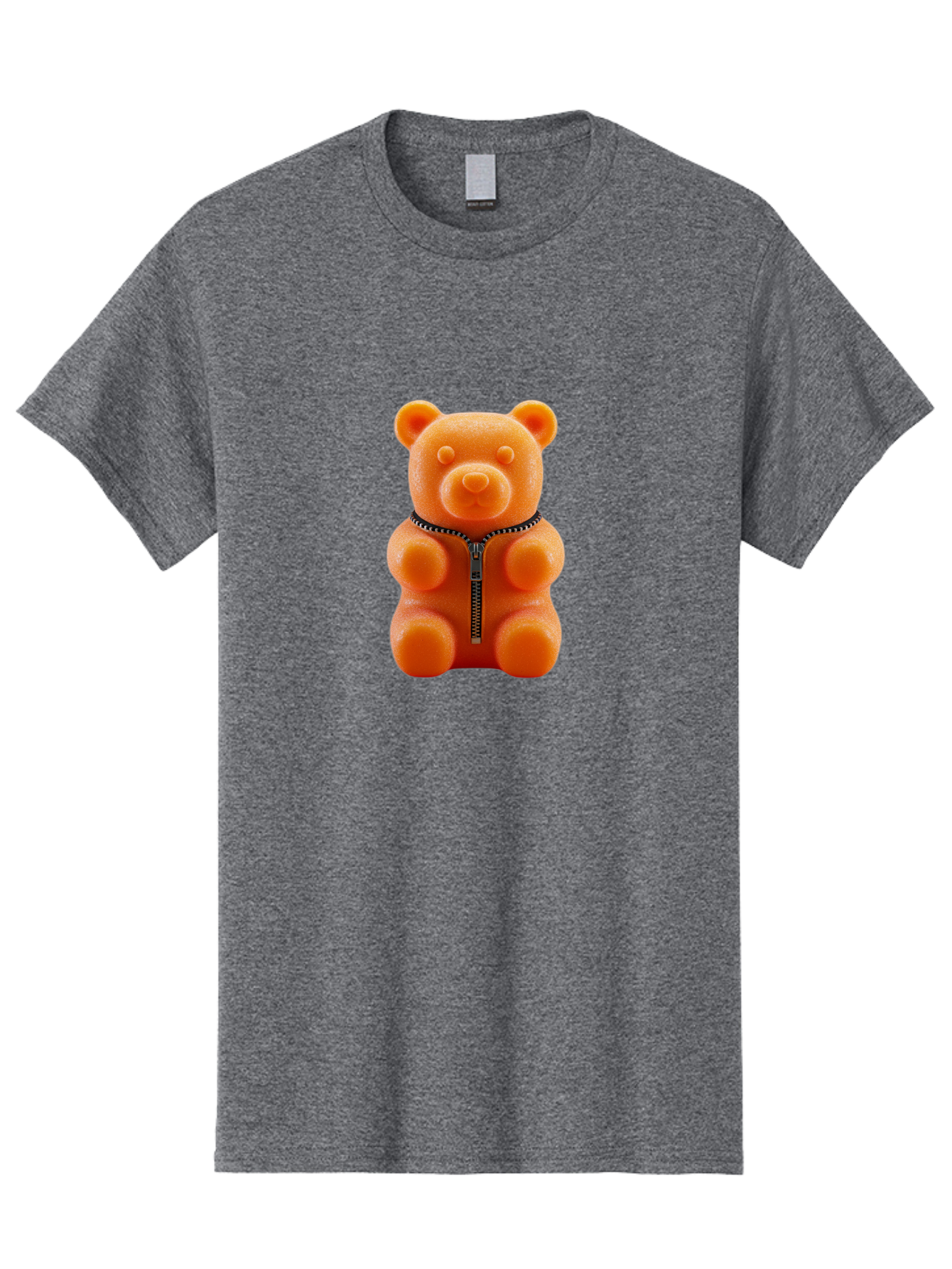 Gummy-Bear-4 Men'S Graphic Tee, 100% Cotton, Comfortable Casual Summer Wear, Machine Washable, Vintage Camera, Old Camera, Antique Camera, Black Camera, Classic Photography, Photography Equipment, Nostalgic Device, Film Camera, Camera Art Bam606