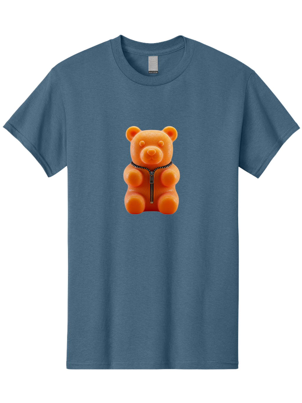 Gummy-Bear-4 Men'S Graphic Tee, 100% Cotton, Comfortable Casual Summer Wear, Machine Washable, Vintage Camera, Old Camera, Antique Camera, Black Camera, Classic Photography, Photography Equipment, Nostalgic Device, Film Camera, Camera Art Bam606