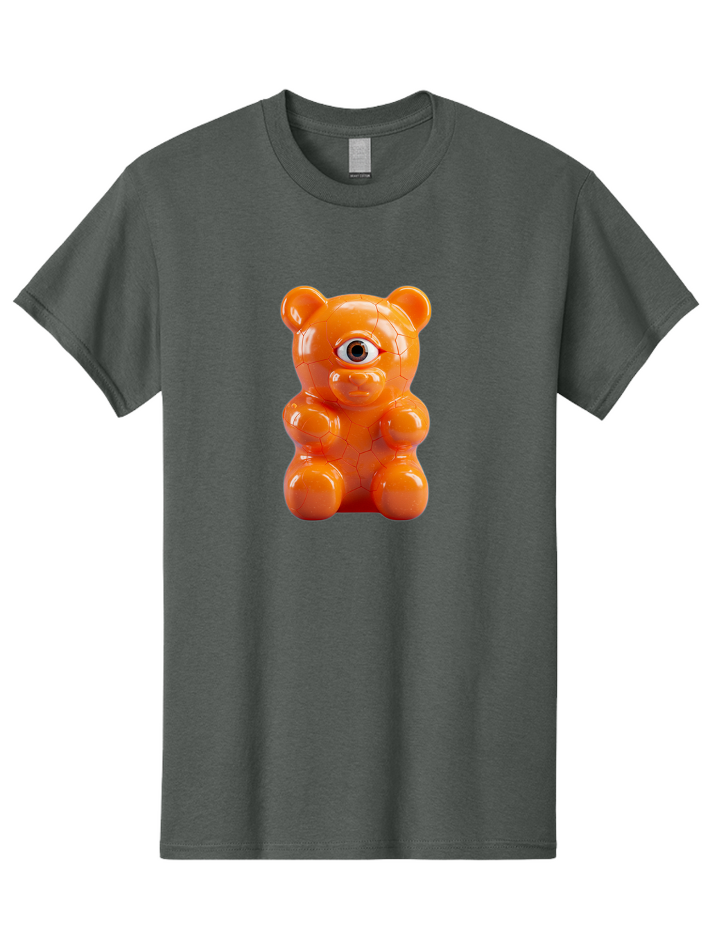 Gummy-Bear-Vase Men'S Graphic Tee, 100% Cotton, Comfortable Casual Summer Wear, Machine Washable, Vintage Camera, Old Camera, Antique Camera, Black Camera, Classic Photography, Photography Equipment, Nostalgic Device, Film Camera, Camera Art Bam611