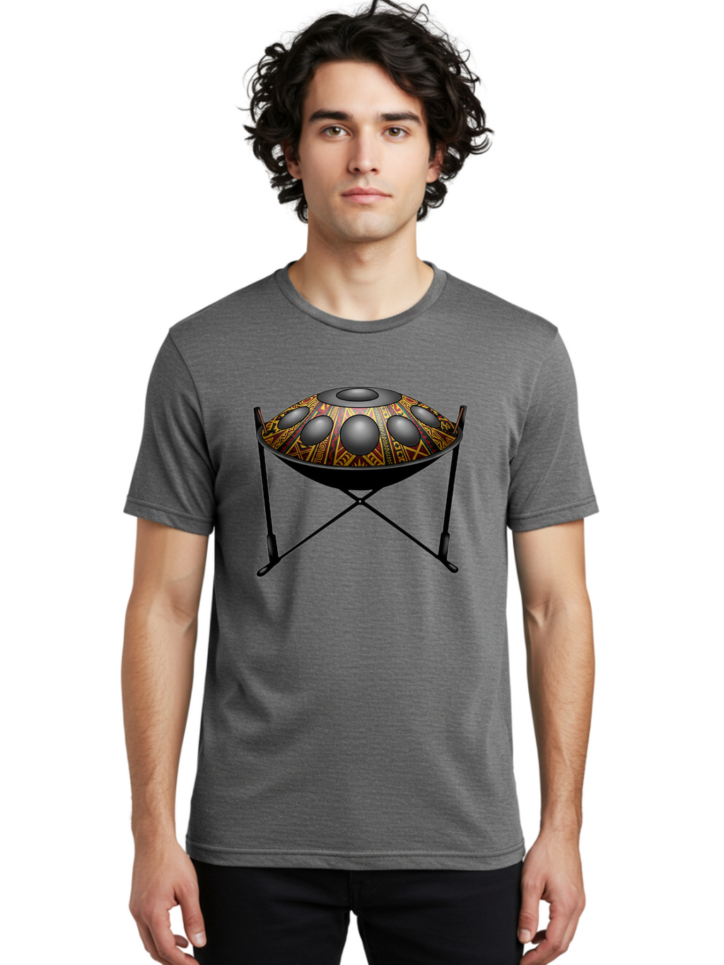 Handpan Men'S Graphic Tee, 100% Cotton, Comfortable Casual Summer Wear, Machine Washable, Vintage Camera, Old Camera, Antique Camera, Black Camera, Classic Photography, Photography Equipment, Nostalgic Device, Film Camera, Camera Art Bam618