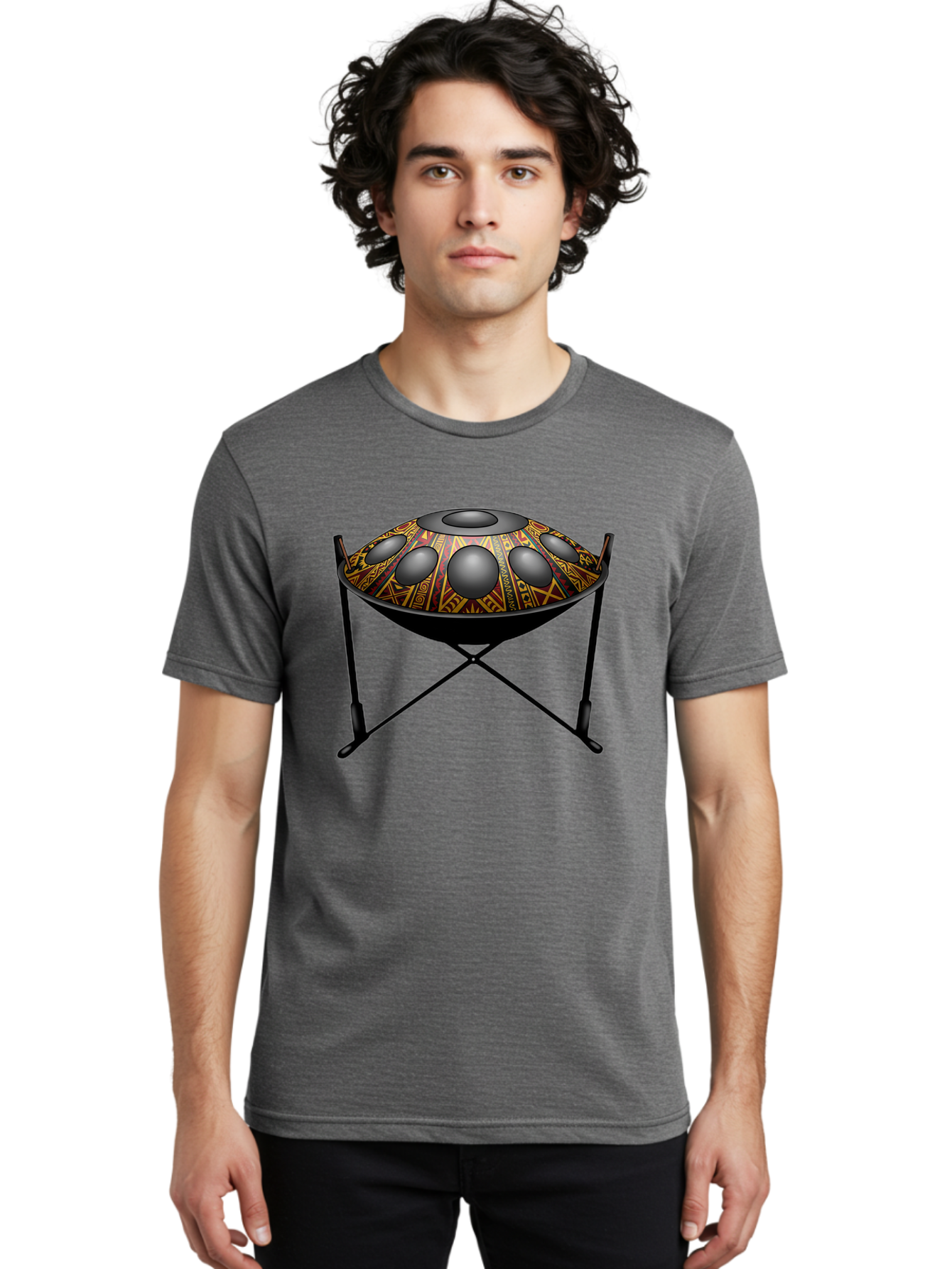 Handpan Men'S Graphic Tee, 100% Cotton, Comfortable Casual Summer Wear, Machine Washable, Vintage Camera, Old Camera, Antique Camera, Black Camera, Classic Photography, Photography Equipment, Nostalgic Device, Film Camera, Camera Art Bam618