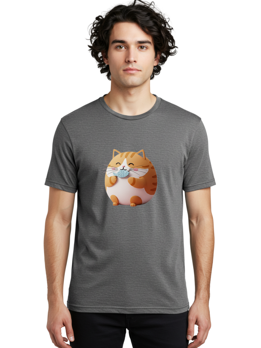 Happy-Orange-Cat Men'S Graphic Tee, 100% Cotton, Comfortable Casual Summer Wear, Machine Washable, Vintage Camera, Old Camera, Antique Camera, Black Camera, Classic Photography, Photography Equipment, Nostalgic Device, Film Camera, Camera Art Bam623