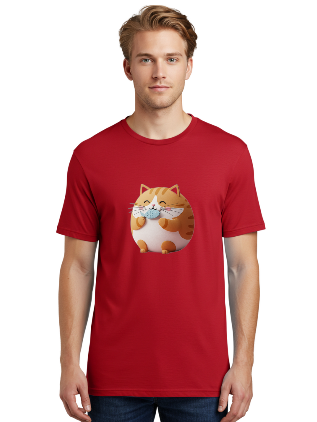 Happy-Orange-Cat Men'S Graphic Tee, 100% Cotton, Comfortable Casual Summer Wear, Machine Washable, Vintage Camera, Old Camera, Antique Camera, Black Camera, Classic Photography, Photography Equipment, Nostalgic Device, Film Camera, Camera Art Bam623