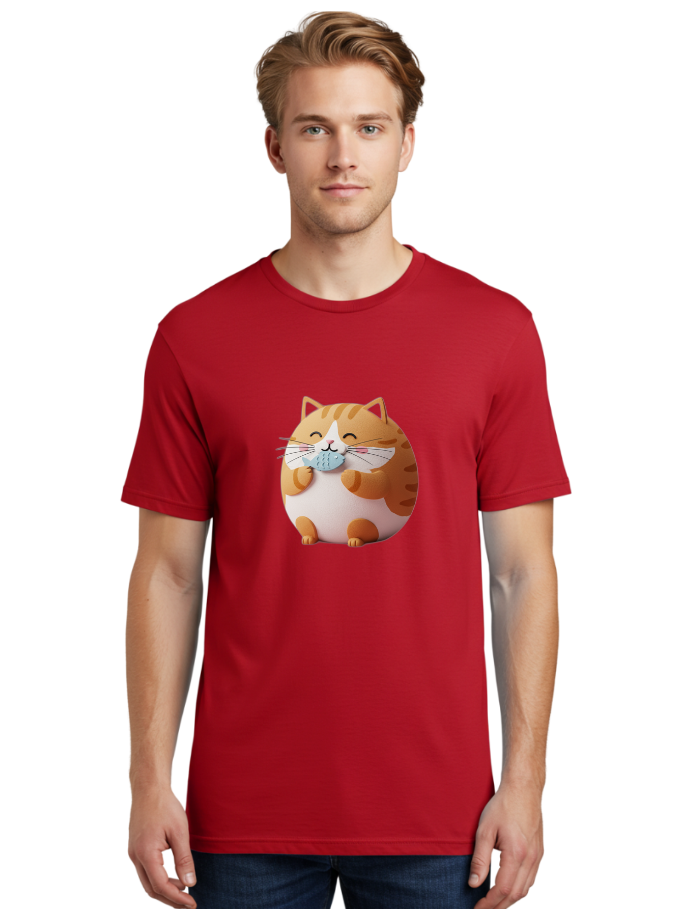 Happy-Orange-Cat Men'S Graphic Tee, 100% Cotton, Comfortable Casual Summer Wear, Machine Washable, Vintage Camera, Old Camera, Antique Camera, Black Camera, Classic Photography, Photography Equipment, Nostalgic Device, Film Camera, Camera Art Bam623
