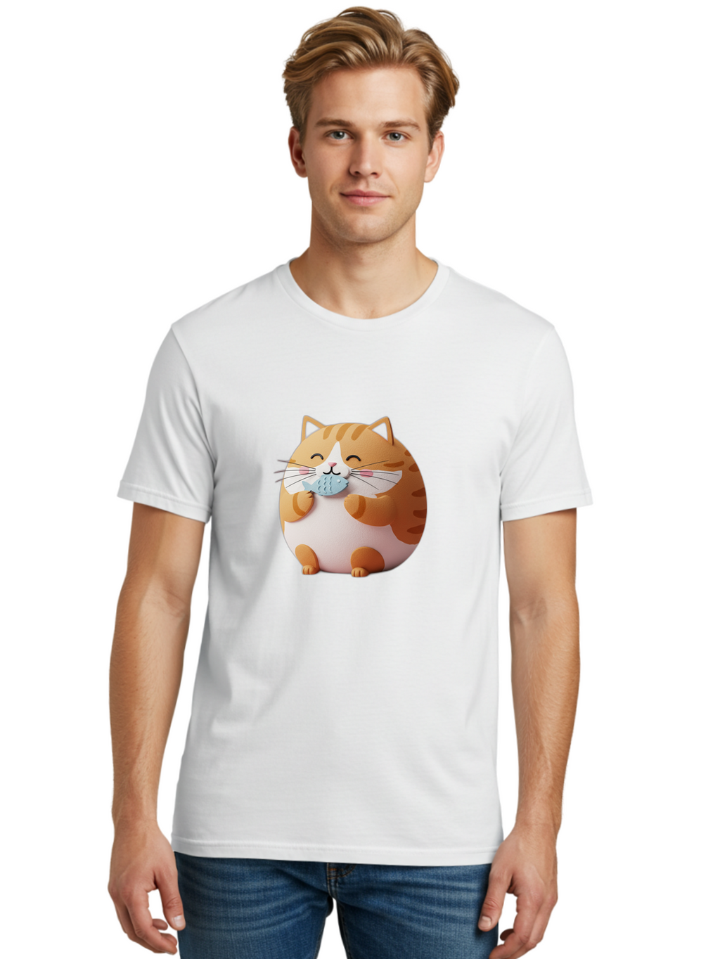 Happy-Orange-Cat Men'S Graphic Tee, 100% Cotton, Comfortable Casual Summer Wear, Machine Washable, Vintage Camera, Old Camera, Antique Camera, Black Camera, Classic Photography, Photography Equipment, Nostalgic Device, Film Camera, Camera Art Bam623
