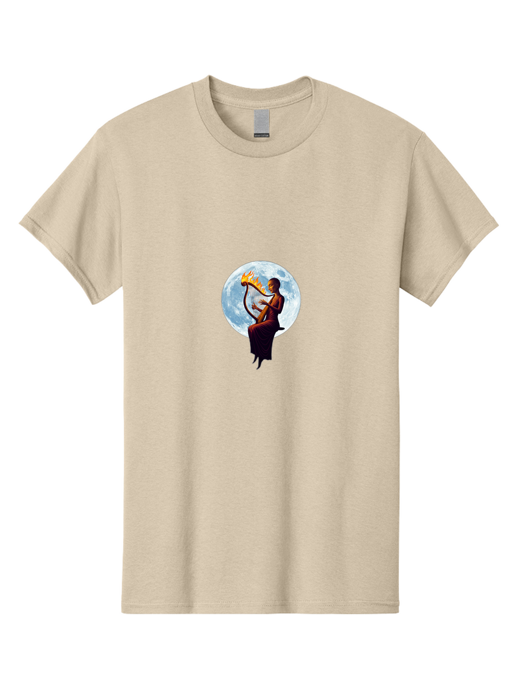 Harpist-On-Moon Men'S Graphic Tee, 100% Cotton, Comfortable Casual Summer Wear, Machine Washable, Vintage Camera, Old Camera, Antique Camera, Black Camera, Classic Photography, Photography Equipment, Nostalgic Device, Film Camera, Camera Art Bam626