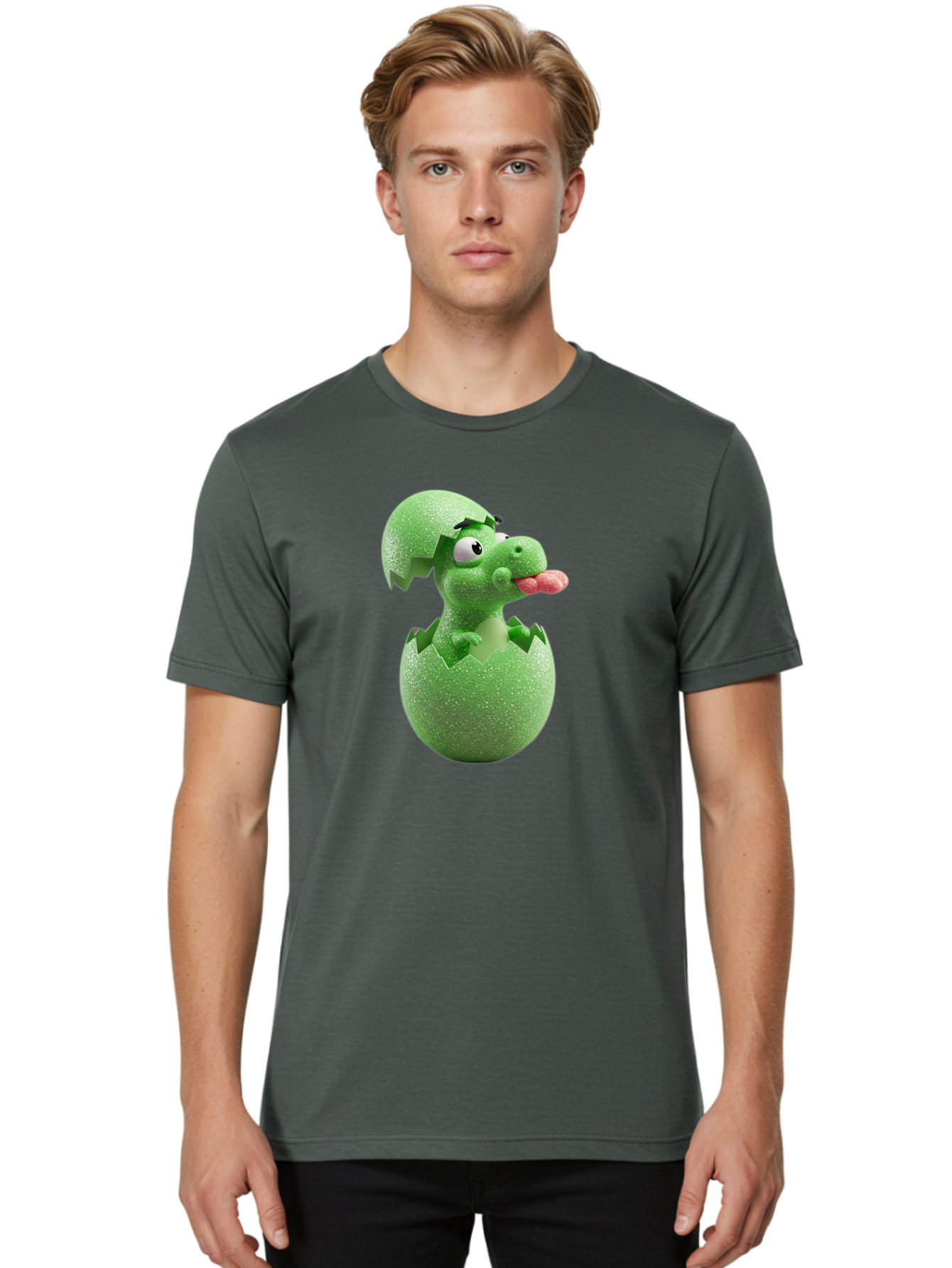 Hatching-Dinosaur Men'S Graphic Tee, 100% Cotton, Comfortable Casual Summer Wear, Machine Washable, Vintage Camera, Old Camera, Antique Camera, Black Camera, Classic Photography, Photography Equipment, Nostalgic Device, Film Camera, Camera Art Bam628