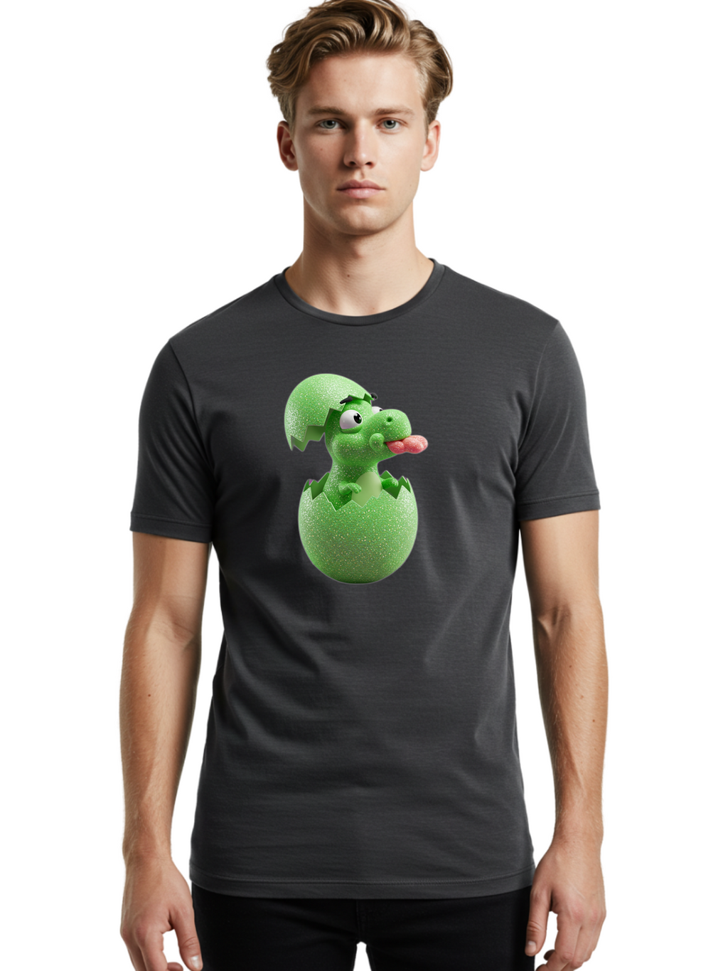 Hatching-Dinosaur Men'S Graphic Tee, 100% Cotton, Comfortable Casual Summer Wear, Machine Washable, Vintage Camera, Old Camera, Antique Camera, Black Camera, Classic Photography, Photography Equipment, Nostalgic Device, Film Camera, Camera Art Bam628