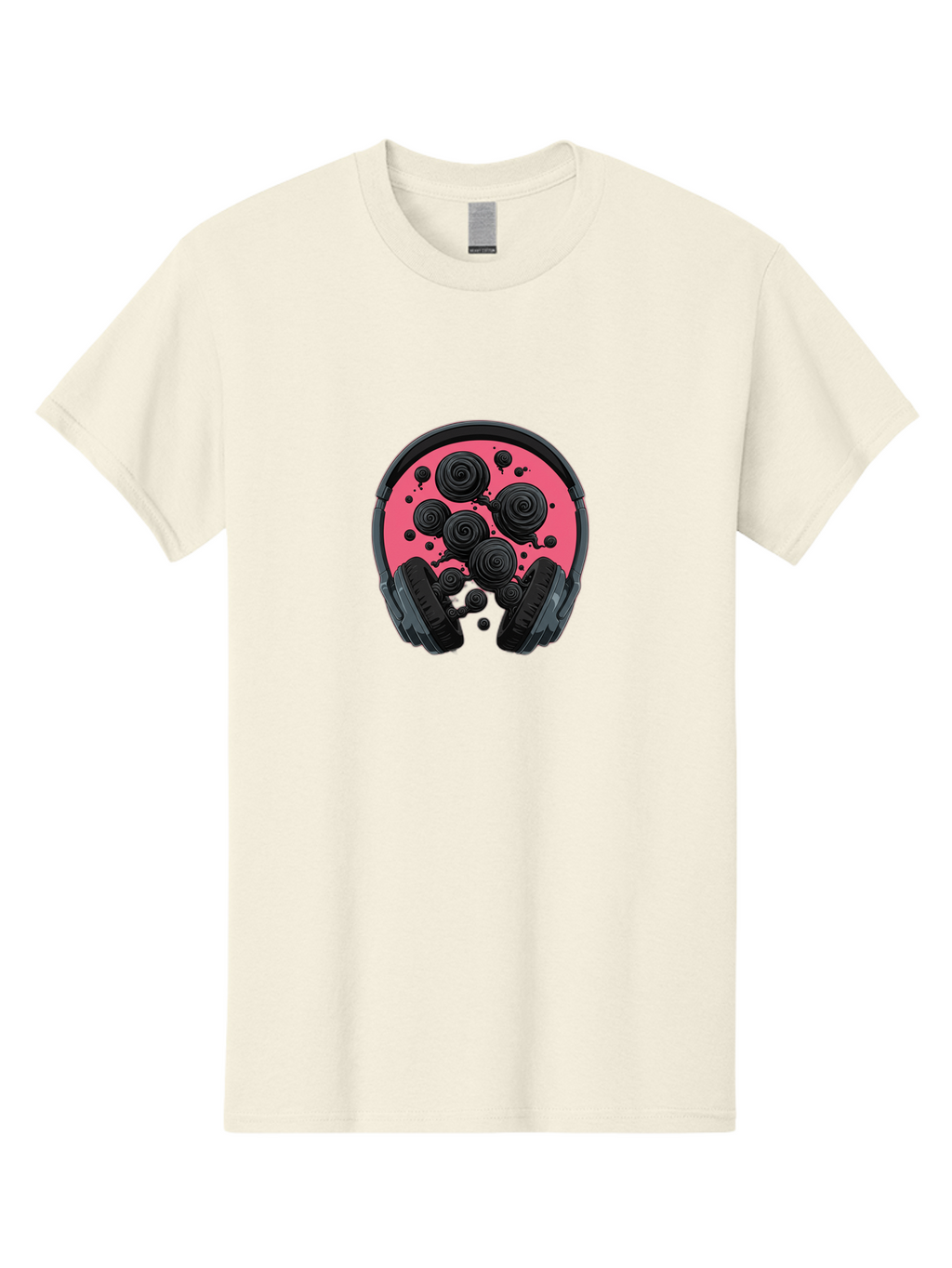 Headphones Men'S Graphic Tee, 100% Cotton, Comfortable Casual Summer Wear, Machine Washable, Vintage Camera, Old Camera, Antique Camera, Black Camera, Classic Photography, Photography Equipment, Nostalgic Device, Film Camera, Camera Art Bam630
